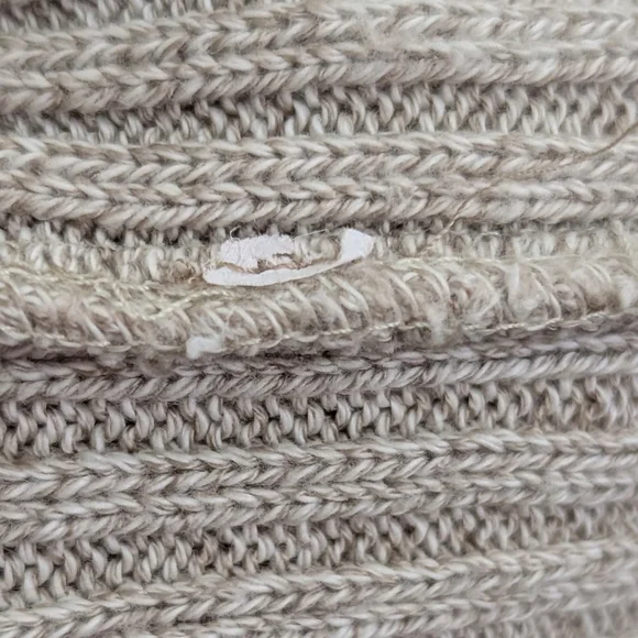 Women's Ribbed Cardigan with Unique Button Design - Picture 4 of 6